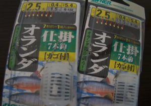オランダ仕掛け・釣り